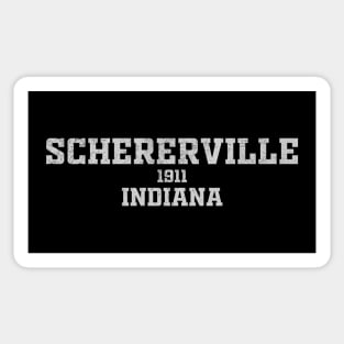 Schererville Indiana Sticker